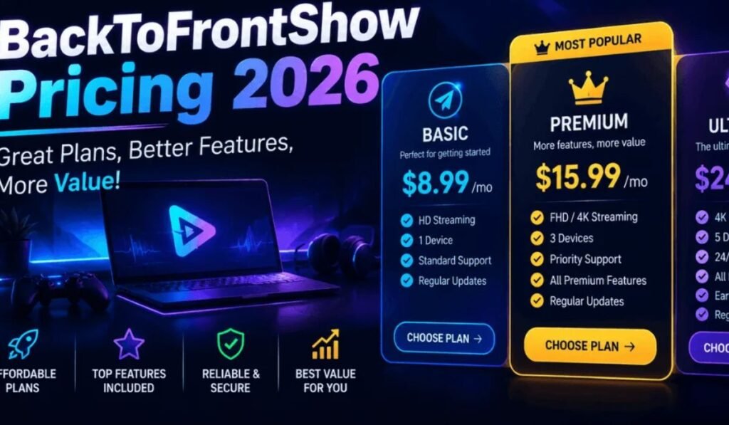 how-much-does-backtofrontshow-cost