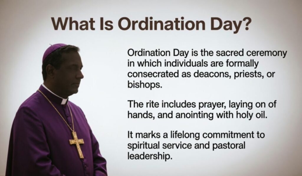 what-is-ordination-day