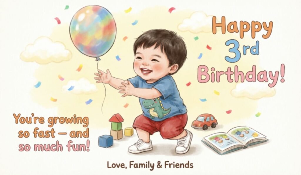 🎊-birthday-card-messages-for-a-3-year-old-boy