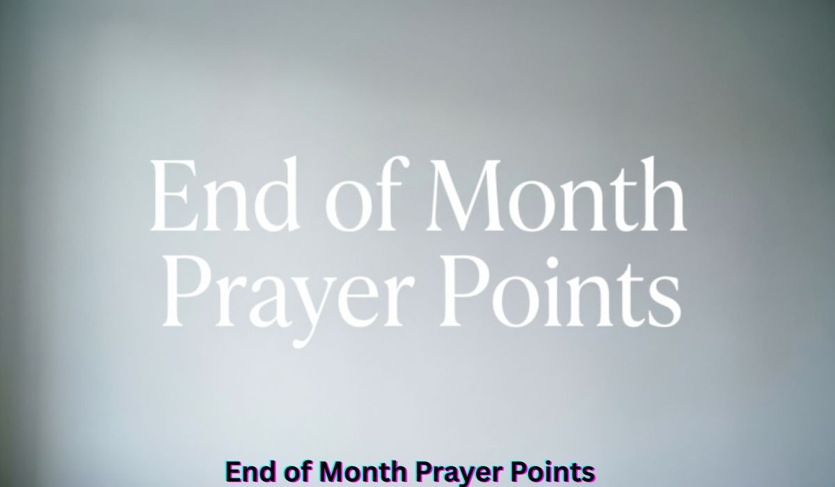 end-of-month-prayer-points