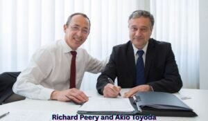 richard-peery-and-akio-toyoda